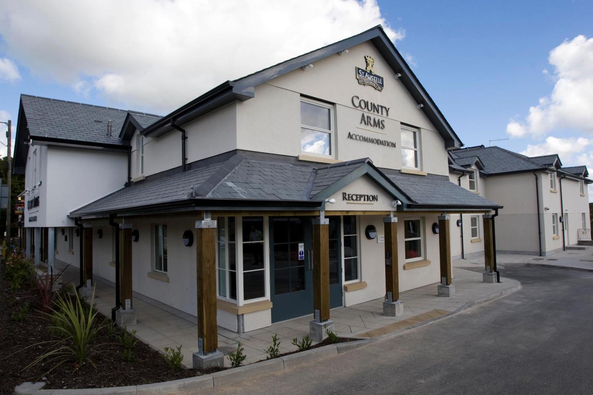 Hotel County Arms Truro Exterior foto